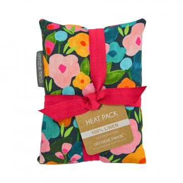 Heat Pillow | Spring Blooms | Linen